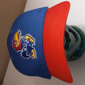 KU Blue/Red Sports Cap